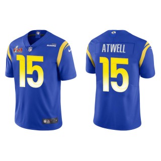 Super Bowl LVI Tutu Atwell Rams Royal Vapor Limited Jersey