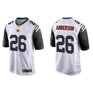 Men's Bengals Tycen Anderson White Alternate Game Jersey