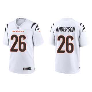 Men's Bengals Tycen Anderson White Game Jersey