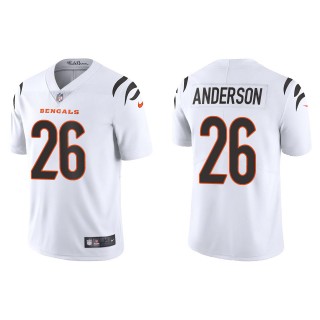 Men's Bengals Tycen Anderson White Vapor Limited Jersey