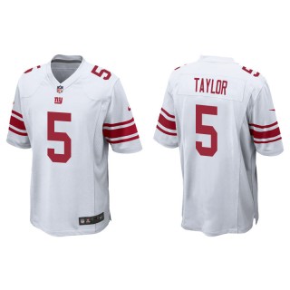 Men's Giants Tyrod Taylor White Game Jersey