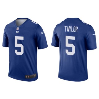Men's Giants Tyrod Taylor Royal Legend Jersey