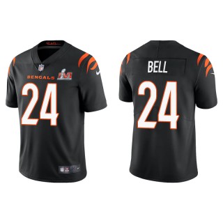 Super Bowl LVI Vonn Bell Bengals Black Vapor Limited Jersey