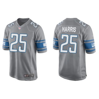 Men's Lions Will Harris Silver Game Jersey