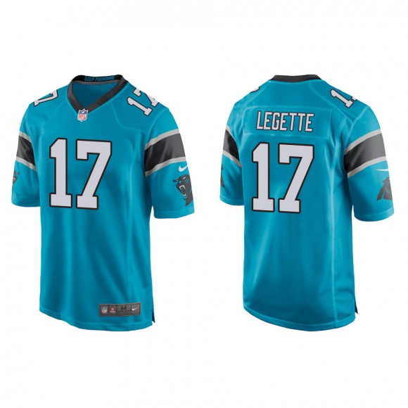 Panthers Xavier Legette Blue Game Jersey