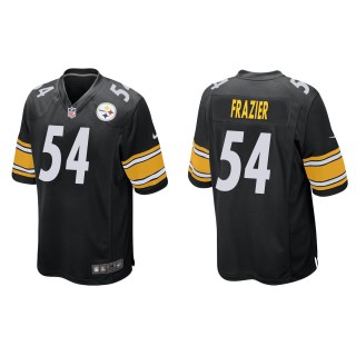 Steelers Zach Frazier Black Game Jersey