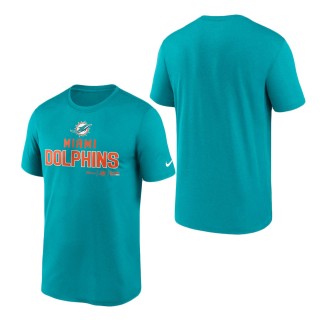 Miami Dolphins Aqua Legend Community T-Shirt