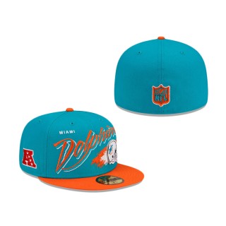 Miami Dolphins Helmet 59FIFTY Fitted Hat