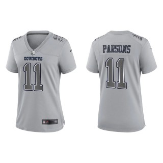 Micah Parsons Women's Dallas Cowboys Gray Atmosphere Fashion Game Jersey
