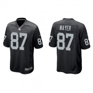 Michael Mayer Black 2023 NFL Draft Game Jersey