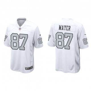 Michael Mayer White 2023 NFL Draft Alternate Game Jersey