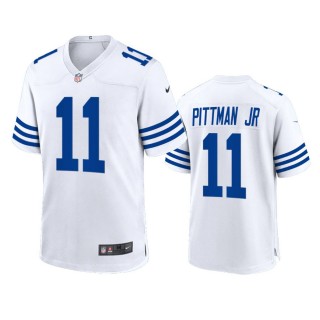 Indianapolis Colts Michael Pittman Jr. 2021 White Throwback Game Jersey