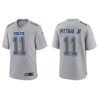 Michael Pittman Jr. Men's Indianapolis Colts Gray Atmosphere Fashion Game Jersey
