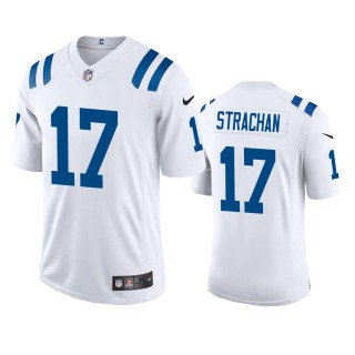 Michael Strachan Indianapolis Colts White Vapor Limited Jersey