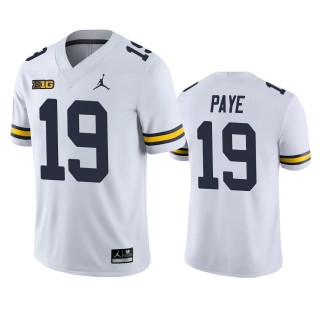 Michigan Wolverines Kwity Paye White Game College Football Jersey