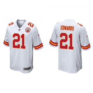 Mike Edwards White Game Jersey