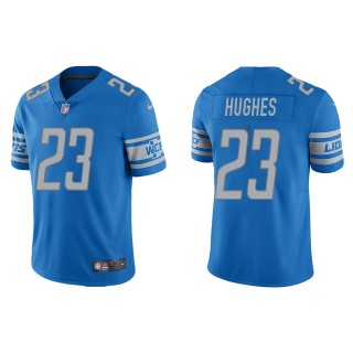 Men's Detroit Lions Mike Hughes Light Blue Vapor Limited Jersey