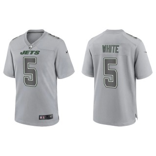 Mike White Men's New York Jets Gray Atmosphere Fashion Game Jersey