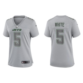 Mike White Women's New York Jets Gray Atmosphere Fashion Game Jersey