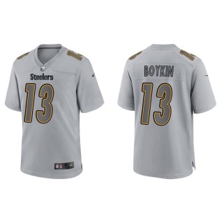 Miles Boykin Pittsburgh Steelers Gray Atmosphere Fashion Game Jersey