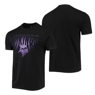 Minnesota Vikings Black Spotlight T-Shirt