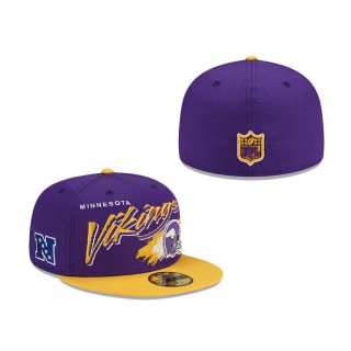 Minnesota Vikings Helmet 59FIFTY Fitted Hat