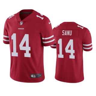 Mohamed Sanu San Francisco 49ers Scarlet Vapor Limited Jersey