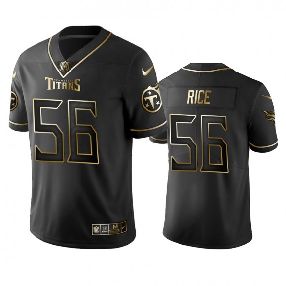 Tennessee Titans Monty Rice Black Golden Edition Jersey