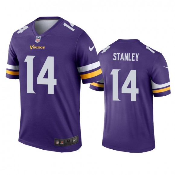 Minnesota Vikings Nate Stanley Purple Legend Jersey - Men's