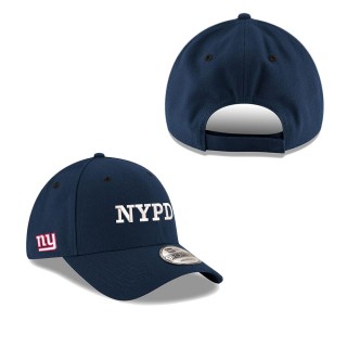 Navy MetLife x New York Giants First Responders NYPD 9FORTY Adjustable Hat