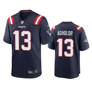 New England Patriots Nelson Agholor Navy Game Jersey