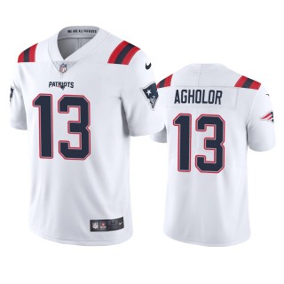Nelson Agholor New England Patriots White Vapor Limited Jersey