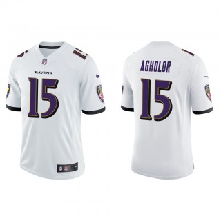 Nelson Agholor White Vapor Limited Jersey