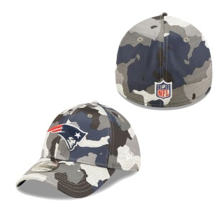 Men's New England Patriots Camo 2022 NFL Training Camp Official 39THIRTY Flex Hat