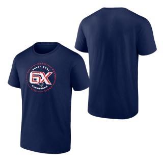 Men's New England Patriots Fanatics Branded Navy Open Receiver T-Shirt