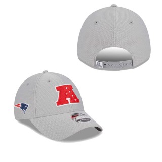 New England Patriots Gray 2024 Pro Bowl 9FORTY Adjustable Hat