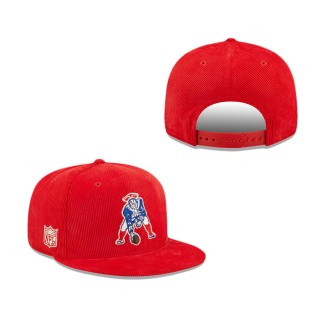 New England Patriots Retro Corduroy 9FIFTY Snapback Hat