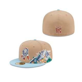 New England Patriots Snowcapped 59FIFTY Fitted Hat