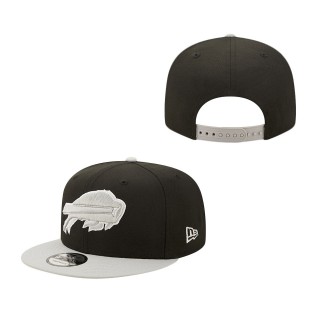 Black Gray Buffalo Bills Two-Tone Color Pack 9FIFTY Snapback Hat