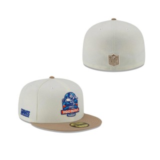 New York Giants Just Caps Camel Visor Fitted Hat