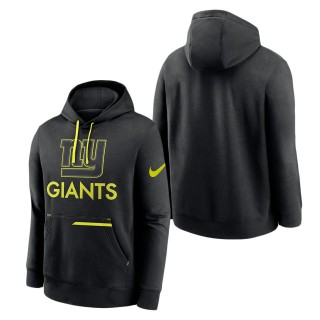 New York Giants Nike Black Volt Pullover Hoodie
