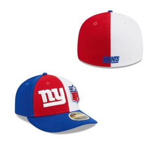 Giants Red Royal 2023 Sideline Low Profile 59FIFTY Fitted Hat