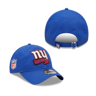 Men's New York Giants Royal OTC 2022 Sideline 9TWENTY Adjustable Hat