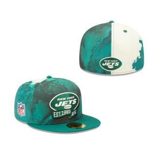 New York Jets 2022 Sideline Ink Dye 59FIFTY Fitted Hat