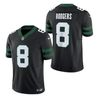 New York Jets Aaron Rodgers Legacy Black Alternate Vapor F.U.S.E. Limited Jersey