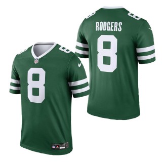 New York Jets Aaron Rodgers Legacy Green Legend Jersey