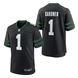 New York Jets Ahmad Sauce Gardner Legacy Black Alternate Game Jersey