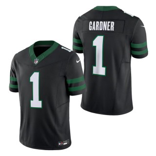 New York Jets Ahmad Sauce Gardner Legacy Black Alternate Vapor F.U.S.E. Limited Jersey