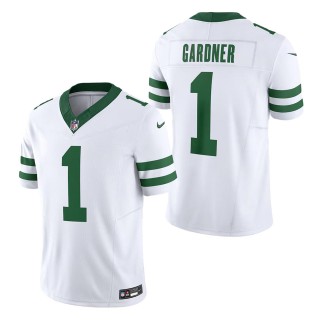 New York Jets Ahmad Sauce Gardner Legacy White Vapor F.U.S.E. Limited Jersey