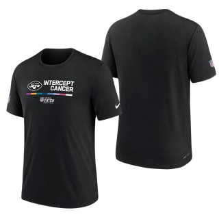 Men's New York Jets Black 2022 NFL Crucial Catch Performance T-Shirt